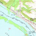 United States Geological Survey Diamond Bluff West, WI-MN (1974, 24000-Scale) digital map