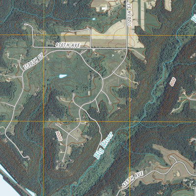 United States Geological Survey Diamond Bluff West, WI-MN (2010, 24000-Scale) digital map