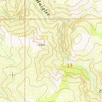 United States Geological Survey Diamond Butte, AZ (1973, 24000-Scale) digital map