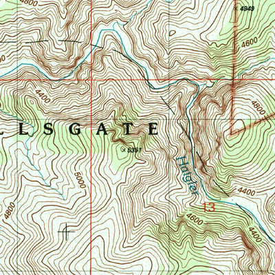 United States Geological Survey Diamond Butte, AZ (2004, 24000-Scale) digital map
