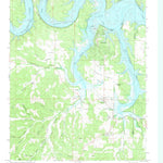 United States Geological Survey Diamond City, AR-MO (1972, 24000-Scale) digital map