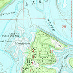 United States Geological Survey Diamond City, AR-MO (1972, 24000-Scale) digital map
