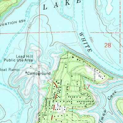 United States Geological Survey Diamond City, AR-MO (1972, 24000-Scale) digital map