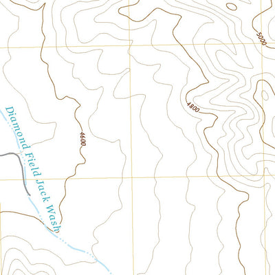 United States Geological Survey Diamond Field Jack Wash, NV (2021, 24000-Scale) digital map