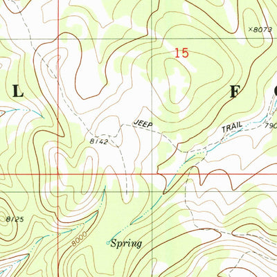 United States Geological Survey Diamond Flat, ID (1980, 24000-Scale) digital map