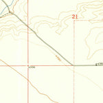 United States Geological Survey Diamond Flat, WY (1960, 24000-Scale) digital map