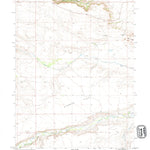 United States Geological Survey Diamond Flat, WY (1990, 24000-Scale) digital map