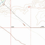 United States Geological Survey Diamond Flat, WY (1990, 24000-Scale) digital map
