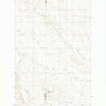 United States Geological Survey Diamond G Butte, MT (1983, 24000-Scale) digital map