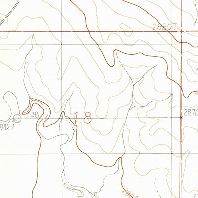 United States Geological Survey Diamond G Butte, MT (1983, 24000-Scale) digital map