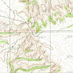 United States Geological Survey Diamond G Butte NW, MT (1983, 24000-Scale) digital map