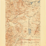 United States Geological Survey Diamond Lake, OR (1917, 125000-Scale) digital map