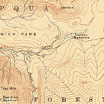 United States Geological Survey Diamond Lake, OR (1917, 125000-Scale) digital map