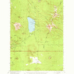 United States Geological Survey Diamond Lake, OR (1956, 62500-Scale) digital map