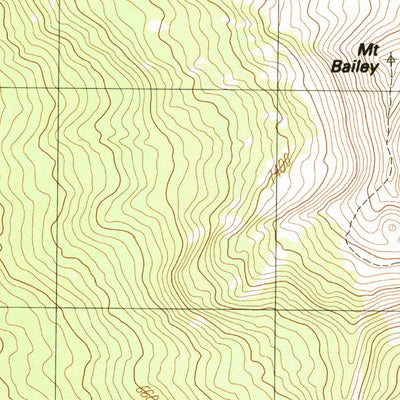 United States Geological Survey Diamond Lake, OR (1985, 24000-Scale) digital map