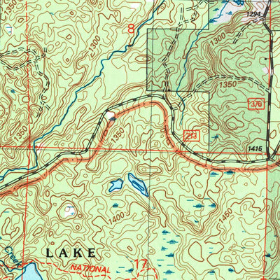 United States Geological Survey Diamond Lake, WI (2005, 24000-Scale) digital map