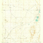 United States Geological Survey Diamond Mound, NM (1951, 24000-Scale) digital map
