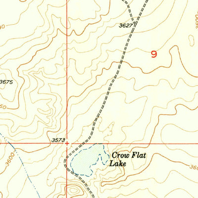 United States Geological Survey Diamond Mound, NM (1951, 24000-Scale) digital map