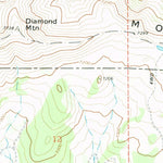 United States Geological Survey Diamond Mountain, CA (1972, 24000-Scale) digital map