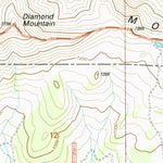 United States Geological Survey Diamond Mountain, CA (1994, 24000-Scale) digital map