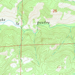 United States Geological Survey Diamond Peak, CO-WY (1967, 24000-Scale) digital map