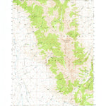 United States Geological Survey Diamond Peak, ID (1957, 62500-Scale) digital map