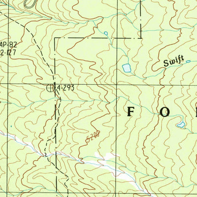 United States Geological Survey Diamond Peak, OR (1986, 24000-Scale) digital map