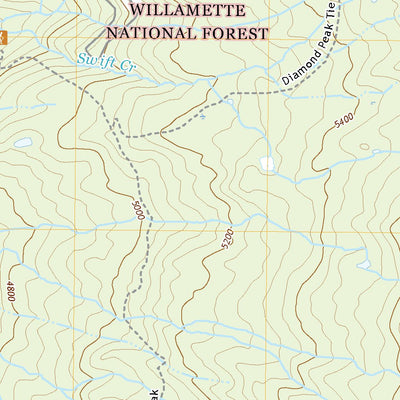 United States Geological Survey Diamond Peak, OR (2020, 24000-Scale) digital map