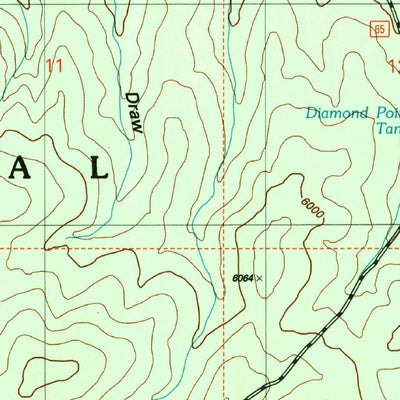 United States Geological Survey Diamond Point, AZ (2004, 24000-Scale) digital map