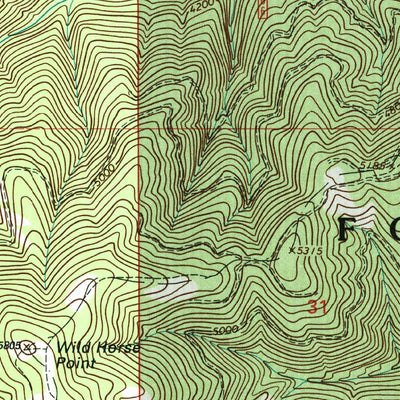 United States Geological Survey Diamond Point, MT (1999, 24000-Scale) digital map