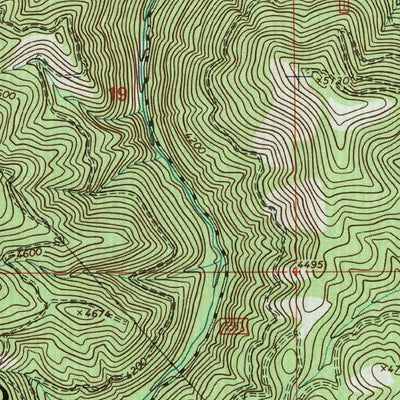 United States Geological Survey Diamond Point, MT (1999, 24000-Scale) digital map