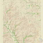 United States Geological Survey Diamond Springs, KS (1972, 24000-Scale) digital map