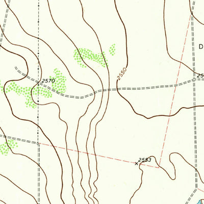 United States Geological Survey Diamond Y Spring NW, TX (1974, 24000-Scale) digital map