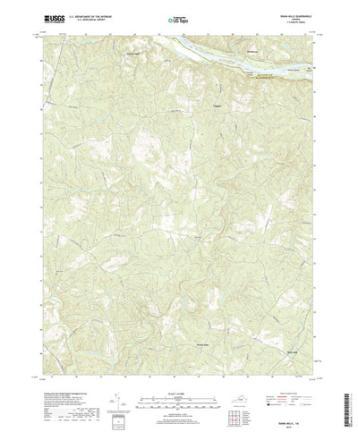 United States Geological Survey Diana Mills, VA (2019, 24000-Scale) digital map