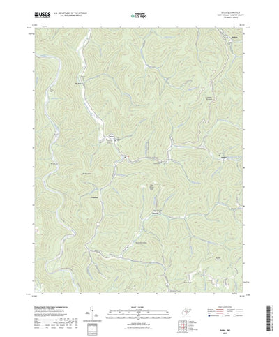 United States Geological Survey Diana, WV (2023, 24000-Scale) digital map