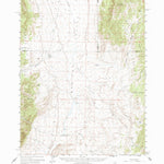 United States Geological Survey Dianas Punch Bowl, NV (1960, 62500-Scale) digital map
