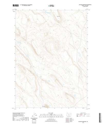 United States Geological Survey Diatomite Reservoir, OR (2020, 24000-Scale) digital map