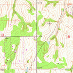 United States Geological Survey Dibble, OK (1965, 24000-Scale) digital map