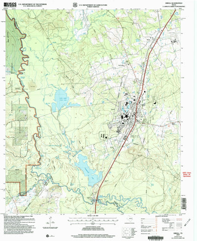 United States Geological Survey Diboll, TX (2004, 24000-Scale) digital map