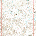United States Geological Survey Dice Dam, MT (1965, 24000-Scale) digital map