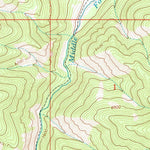 United States Geological Survey Dick Creek Lakes, WY (1991, 24000-Scale) digital map