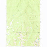 United States Geological Survey Dick Creek, MT-ID (1964, 24000-Scale) digital map