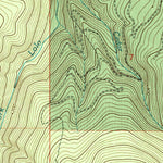 United States Geological Survey Dick Creek, MT-ID (1999, 24000-Scale) digital map