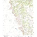 United States Geological Survey Dick Moore Canyon, TX (2012, 24000-Scale) digital map