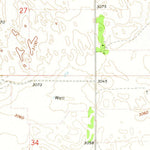 United States Geological Survey Dickens NE, NE (1970, 24000-Scale) digital map