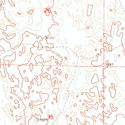 United States Geological Survey Dickens NW, NE (1970, 24000-Scale) digital map