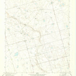 United States Geological Survey Dickenson Ranch, TX (1966, 24000-Scale) digital map