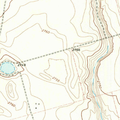 United States Geological Survey Dickenson Ranch, TX (1966, 24000-Scale) digital map