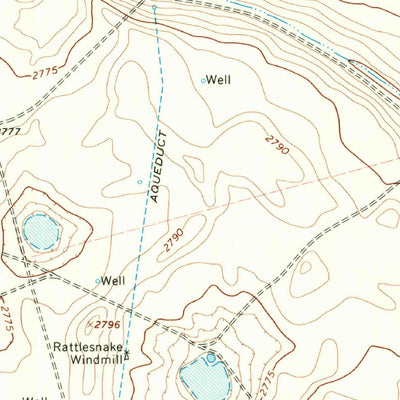 United States Geological Survey Dickenson Ranch, TX (1966, 24000-Scale) digital map