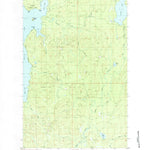 United States Geological Survey Dickey Lake, WA (1984, 24000-Scale) digital map